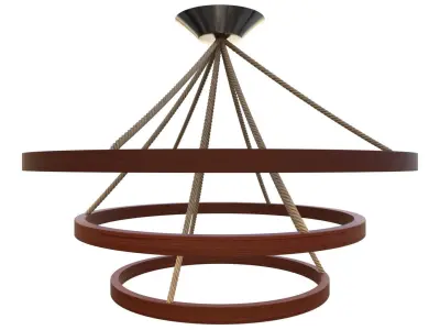 Modern Chandelier V2 3D model