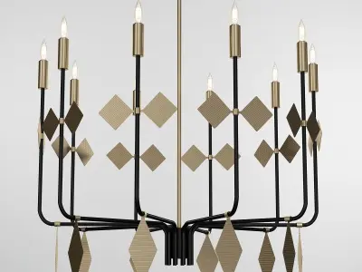 UZMA 1 chandelier 3D model