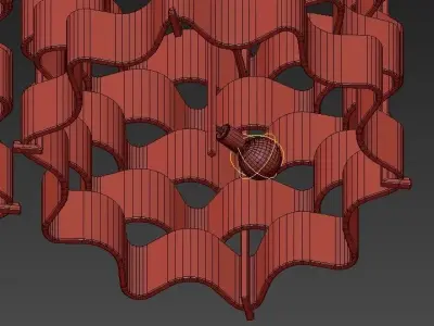 Tahoma pendant lamp 3D model