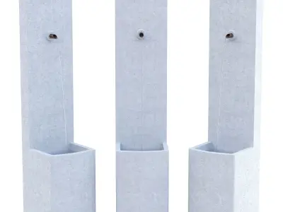 Echo Fountain 3D model