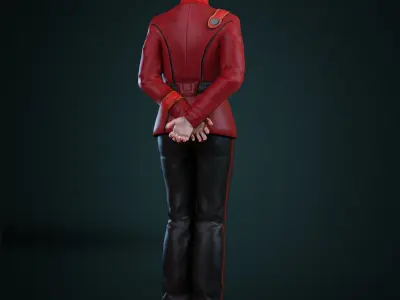 WOK Saavik For G8F 3D model