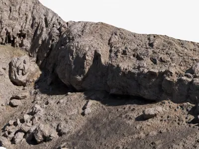  Big Cliff Terrain Scanned StemCell 