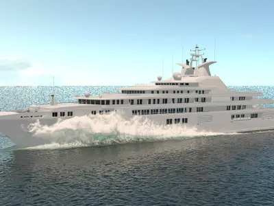  Dubai Superyacht Dynamic Simulation 