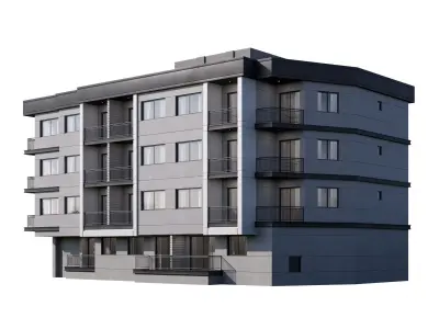 Modern Apartment 4 3D model