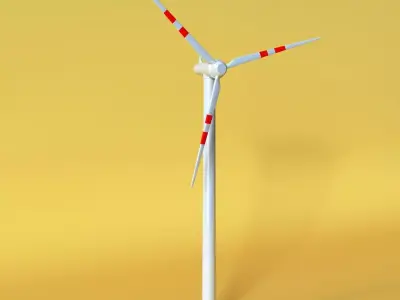 Wind turbine  3D model