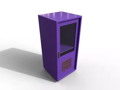 Modern Furniture 3D Model Low-poly 3D model 8