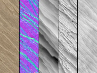Rock Cliff 08 - Seamless Texture
