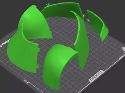 Vader Helmet Winky Fan art cosplay 3D print model