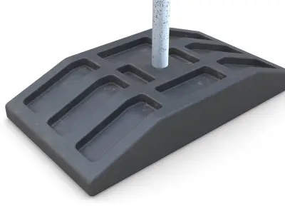 Street Sign 05 3D model