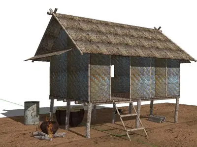 Creative Design-Holiday Cabin-0158 3D model