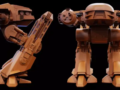ED-209 3D model