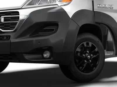  RAM Promaster VanL4H2 HQ Interior 2023 