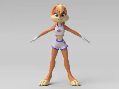 Lola Bunny 3D model