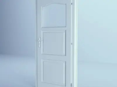 White Door 15 3D model