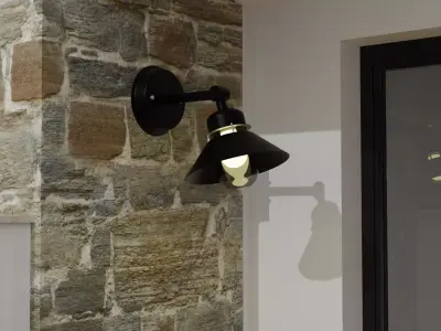 Wall Lamp Upplid 3D model