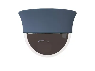 CCTV Camera v2 003 Low-poly 3D model