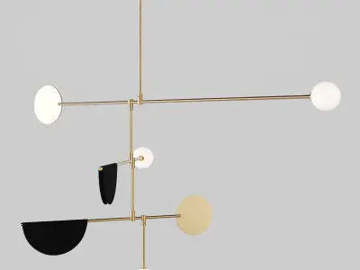 Phase Chandelier 3D model