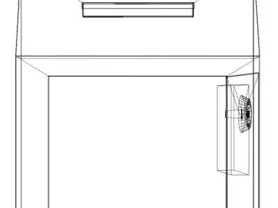 Suggestion Box Low-poly 3D model