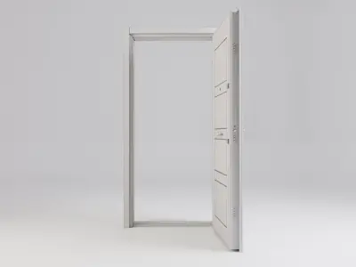 Door - 02 - Free 3D model