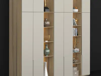 Furniture shelf 012 3D model