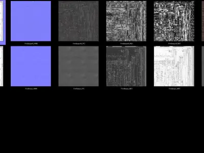 Fire escape -  game ready - pbr Low-poly 3D model