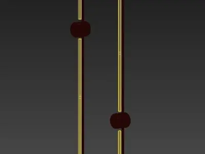 LINES BLACK 3D model