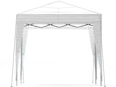 Green Garden Pavilion 3D Model 3D model