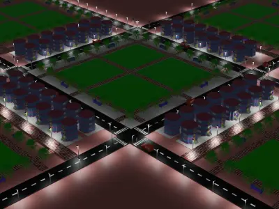 Smart City 3D model