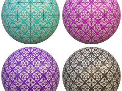 tile patterned 133-seamless-4k-pbr Texture