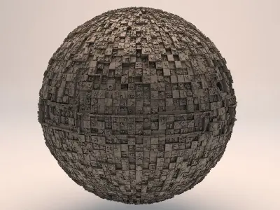 Space Station - The Globe 3D model