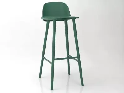 Nerd Bar Stool 3D model