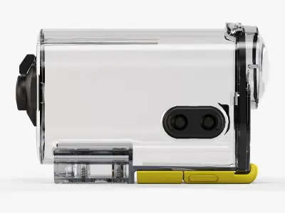 Sony SPK-AS2 Case for HDR-AS100V action camera Low-poly 3D model