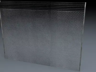 Electric Fence v2 3D model