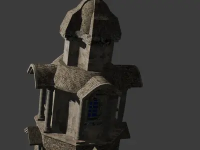 Tower 3D model 2