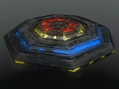 UFO  The Creeper 3D model