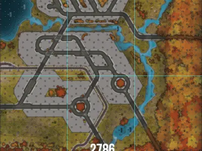 Futuristic Urban 6mm Scale 3D Printable Assets 3D print model