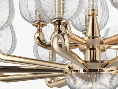 706152 Delta Osgona Chandelier 3D model