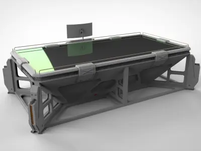 sci-fi furniture  3D model