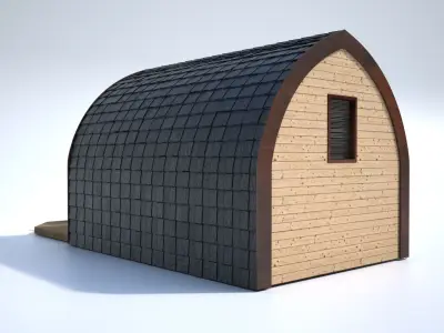 Camping Pod 3D model