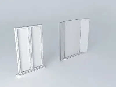 Windows for CupMap Free 3D model