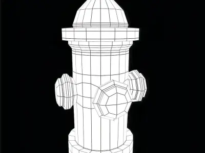 Fire Hydrant 3D model