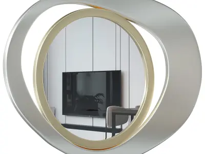 Mirror Eye Design LivingRoom 3D model