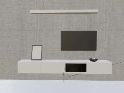 TV Unit 3D model