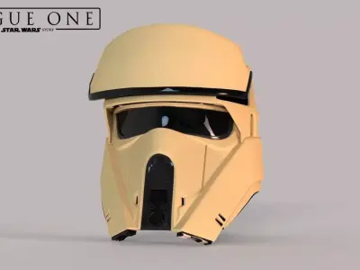 SHORETROOPER helmet STL file for 3d print 3D print model