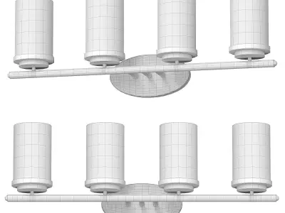 Corona 4 Light 3D model