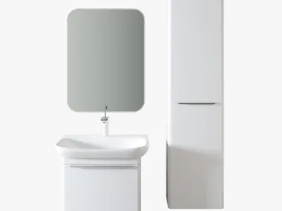 Keramag my day bathroom furniture collectio 3D Model Pack