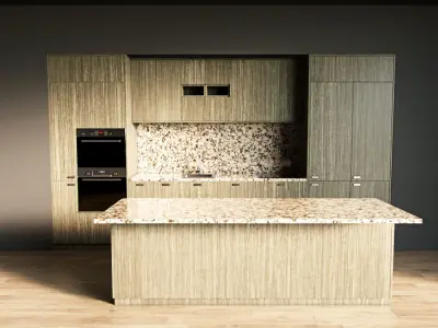 32-Kitchen8 texture 3 3D model