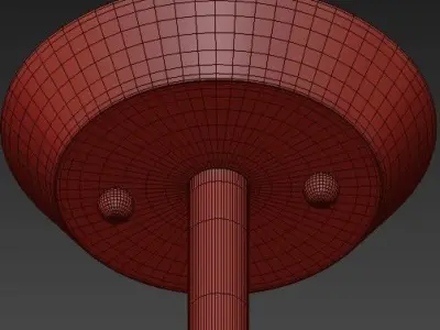 Millau Collection 9  Chandelier 3D model