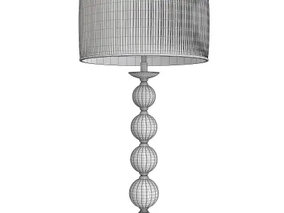 TABLE LAMP VALENCE Low-poly 3D model