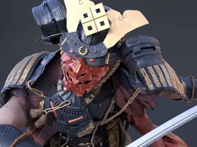 Samurai 3D model